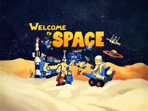 Lego Space Wallpaper - WoodsLima