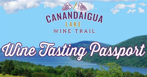 Wine Tasting Passport | Canandaigua Lake Wine Trail