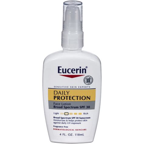 Eucerin Daily Protection SPF 30 Face Lotion, 4 fl oz