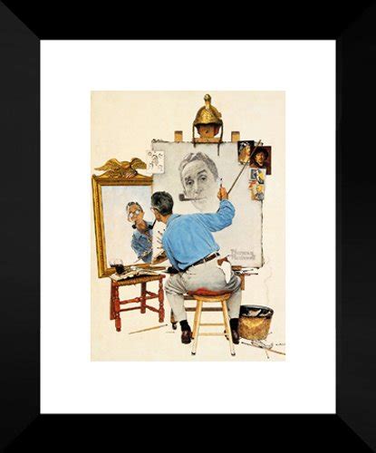 Best Norman Rockwell Self-Portrait Figurine