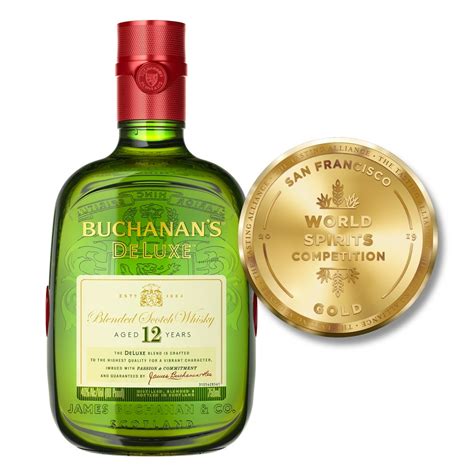 Buchanan's DeLuxe Aged 12 Years Blended Scotch Whisky, 750 mL (80 Proof) - Walmart.com - Walmart.com