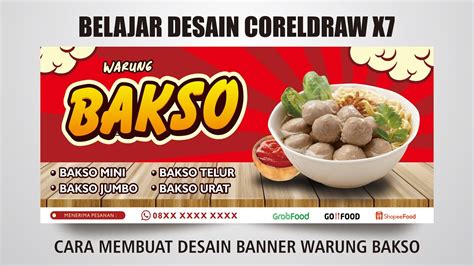 Download Desain Banner Bakso Cdr King - IMAGESEE