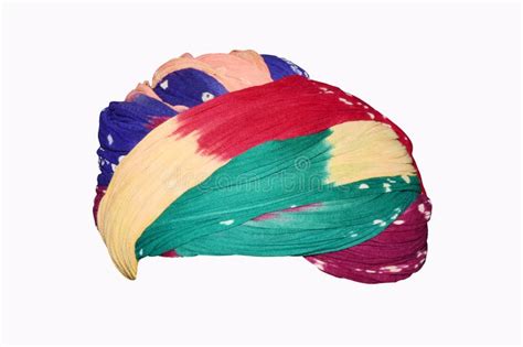 Rajasthani Marwadi Men S Colorful Turban Design Stock Image - Image of ...