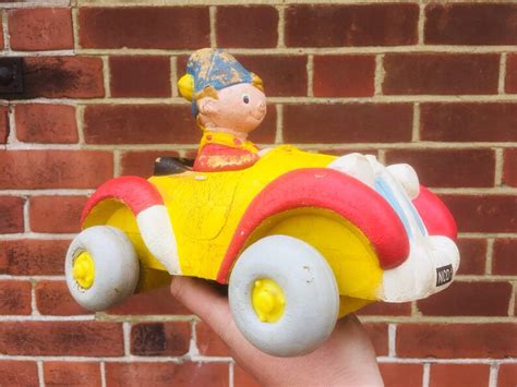 Scarce Original Noddy Toy Car nod 1 Made From a Squeezable | Etsy