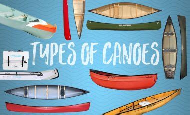 Types of Canoes: A Visual Guide With Pros and Cons - Cool of the Wild