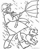 Rainy Day Coloring Pages Free  Home sketch template