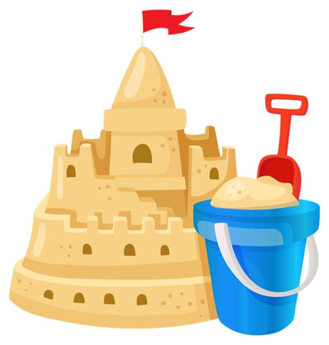 Sand castle image clipart - WikiClipArt