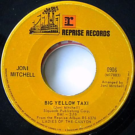 Joni Mitchell - Big Yellow Taxi (1970, Vinyl) | Discogs