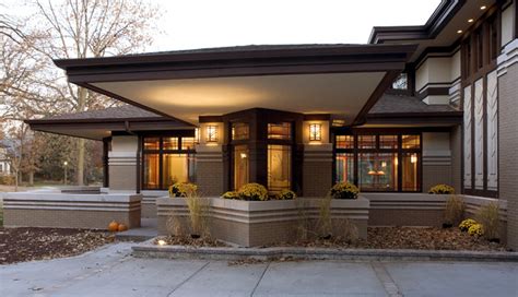 New Prairie Style Home - Front Cantilever - Modern - Exterior - Chicago - by WEST STUDIO ...