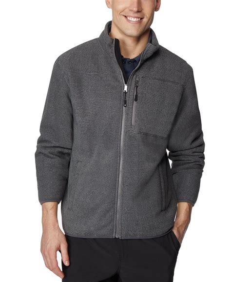 32 Degrees - Mens Sweater Small Full-Zip Fleece Jacket S - Walmart.com ...