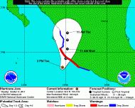 EarthSky | Hurricane Jova pushing into Mexico