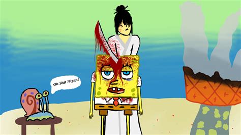 Spongebob dies by CandyCornBoyz on Newgrounds