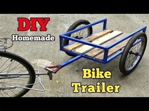 Bike Trailer Hitch, Bicycle Cargo Trailer, Trailer Diy, Motorized ...