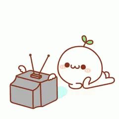 Watching Tv Kawaii GIF - Watching TV Kawaii Anime - Discover & Share GIFs