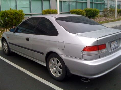 2000 Honda Civic HX commuter friendly Silver coupe - 40MPG - $5500 - Honda-Tech