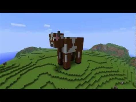 12th December - Cow Statue Minecraft Project