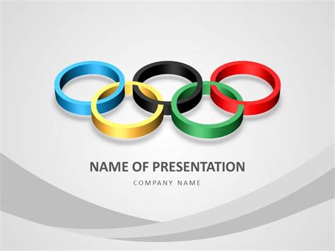 Olympics Cover PowerPoint Template