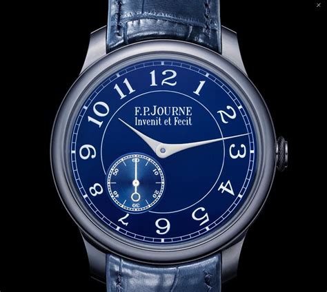 Watchuseek Watch Blog: Out of the blue: F.P. Journe Chronomètre Bleu