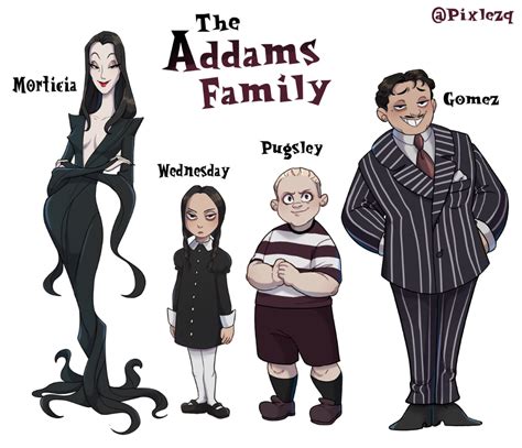 Addams Family Cartoon Cast