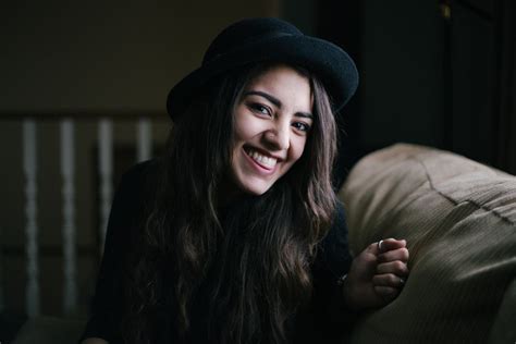 Free Photo: Young Woman Smiling at the Camera