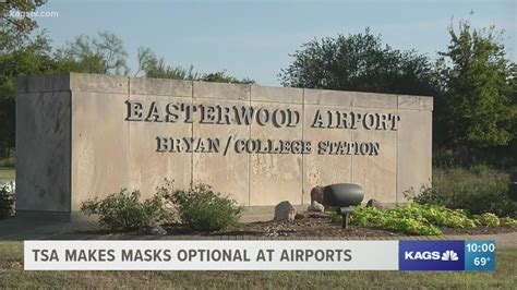 College Station's Easterwood Airport makes masks optional | kagstv.com