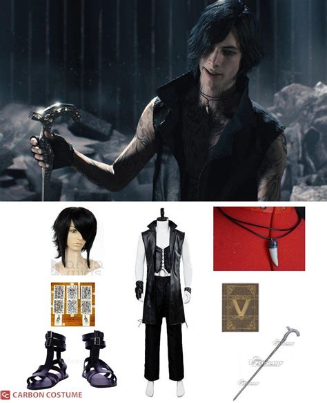 V from Devil May Cry 5 Costume | Carbon Costume | DIY Dress-Up Guides for Cosplay & Halloween