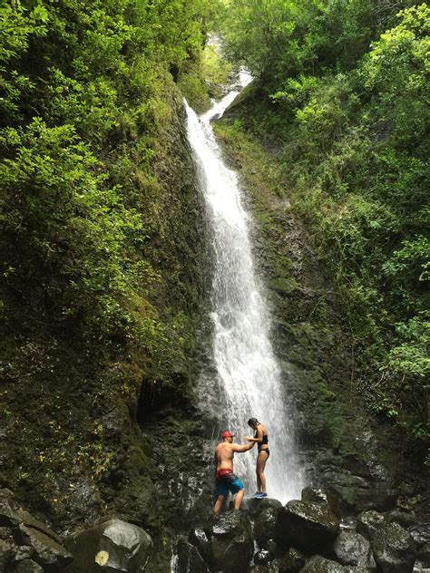 Lulumahu falls, Nuuanu, Oahu | Oahu, Waterfall, Hawaii