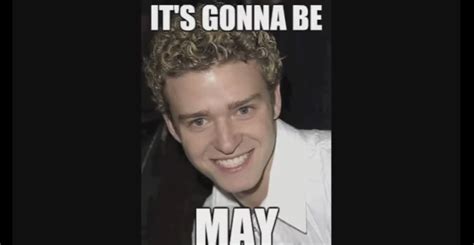 Justin Timberlake Pokes Fun at ‘It’s Gonna Be May’ Meme Early! | Justin Timberlake : Just Jared