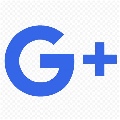 Blue Google G Plus Letter Logo Icon Symbol | Citypng