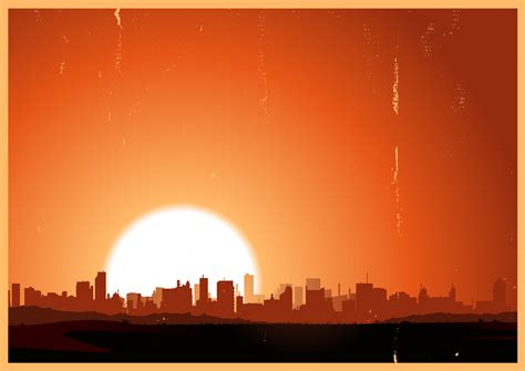 Summer Sunrise City 263314 Vector Art at Vecteezy