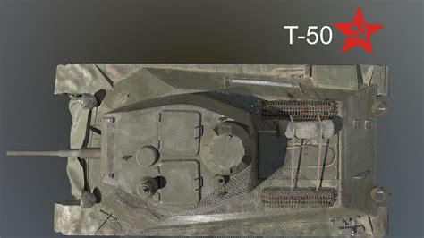 ArtStation - Tank T-50