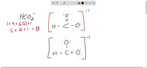 SOLVED: Draw resonance structures for the formate ion, HCO2^- and then ...