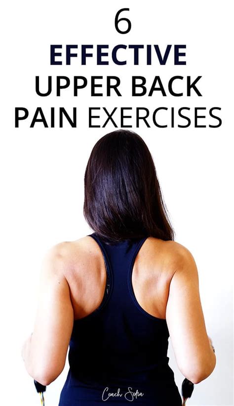 Upper Back Pain: 10 Best Exercises and Stretches (PDF included) - Coach Sofia Fitness