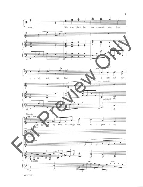 I Am Not My Own (SATB ) by Craig Courtney| J.W. Pepper Sheet Music