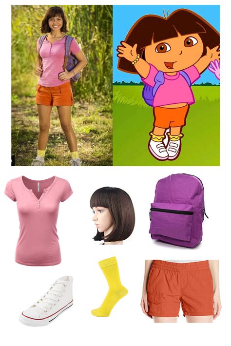 Dora Halloween Costume, Dora Costume, Diy Halloween Costumes For Girls ...