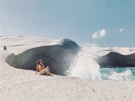 Sarakiniko Beach: Moonscapes and X-Rated Views in Milos » Teriaki Talks