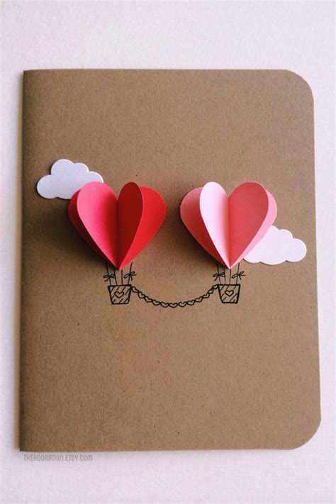 25+ Easy DIY Valentine's Day Cards | NoBiggie