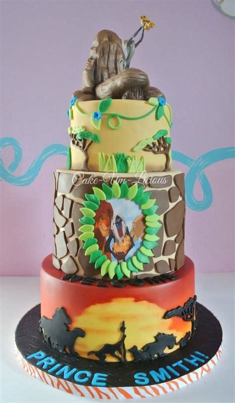 The Lion King; Pride Rock - Cake-Um-Licious, facebook | Gateau ...