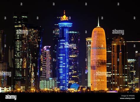 Doha City, the capital of Qatar Stock Photo - Alamy