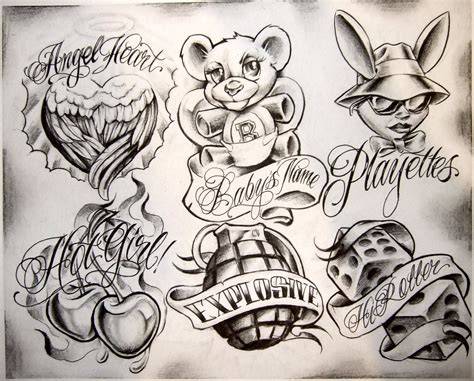 Gangster Cartoon Tattoo Designs http://viraltattoo.net/gangster-cartoon-tattoo-designs.html ...