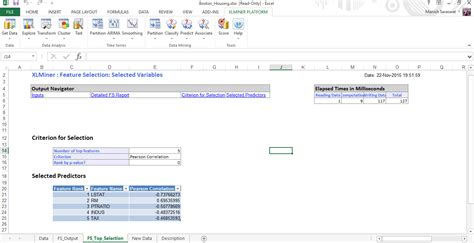 Data Mining Spreadsheets pertaining to Getting Started With Machine Learning In Ms Excel Using ...