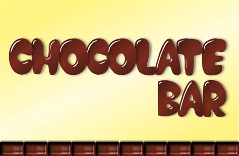 Chocolate Bar Font | dafont.com