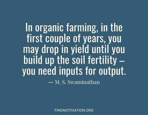 M S Swaminathan Quotes Importance Of Agriculture, Agriculture Farming, Celebration Quotes ...