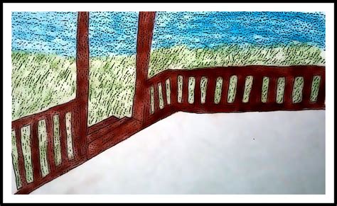 Drawing of a Porch - Avril Godoy