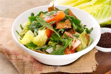 Lebanese Fattoush Salad Recipe by Archana's Kitchen