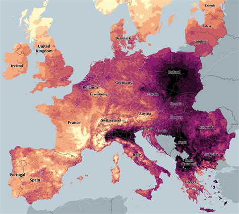 98% of Europeans breathing toxic polluted air, says terrifying new ...