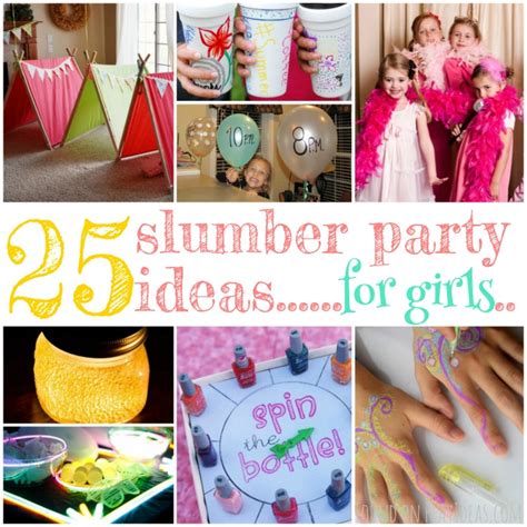 Party Supplies Sleepover Slumber Party Game Girls Sleepover Slumber ...