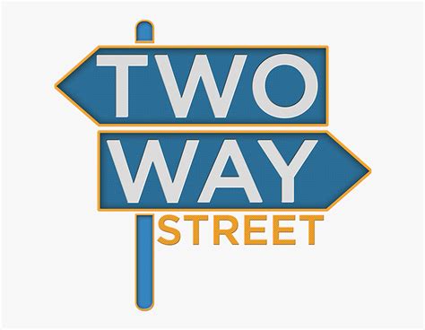 Two Way Street , Free Transparent Clipart - ClipartKey