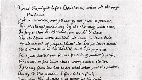 The Mystery Behind the World's Most Famous Christmas Poem | Mental Floss