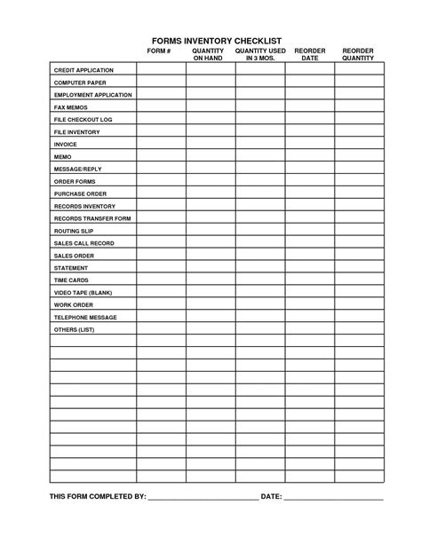 Contents Insurance Checklist Spreadsheet inside Home Inventory Template ...